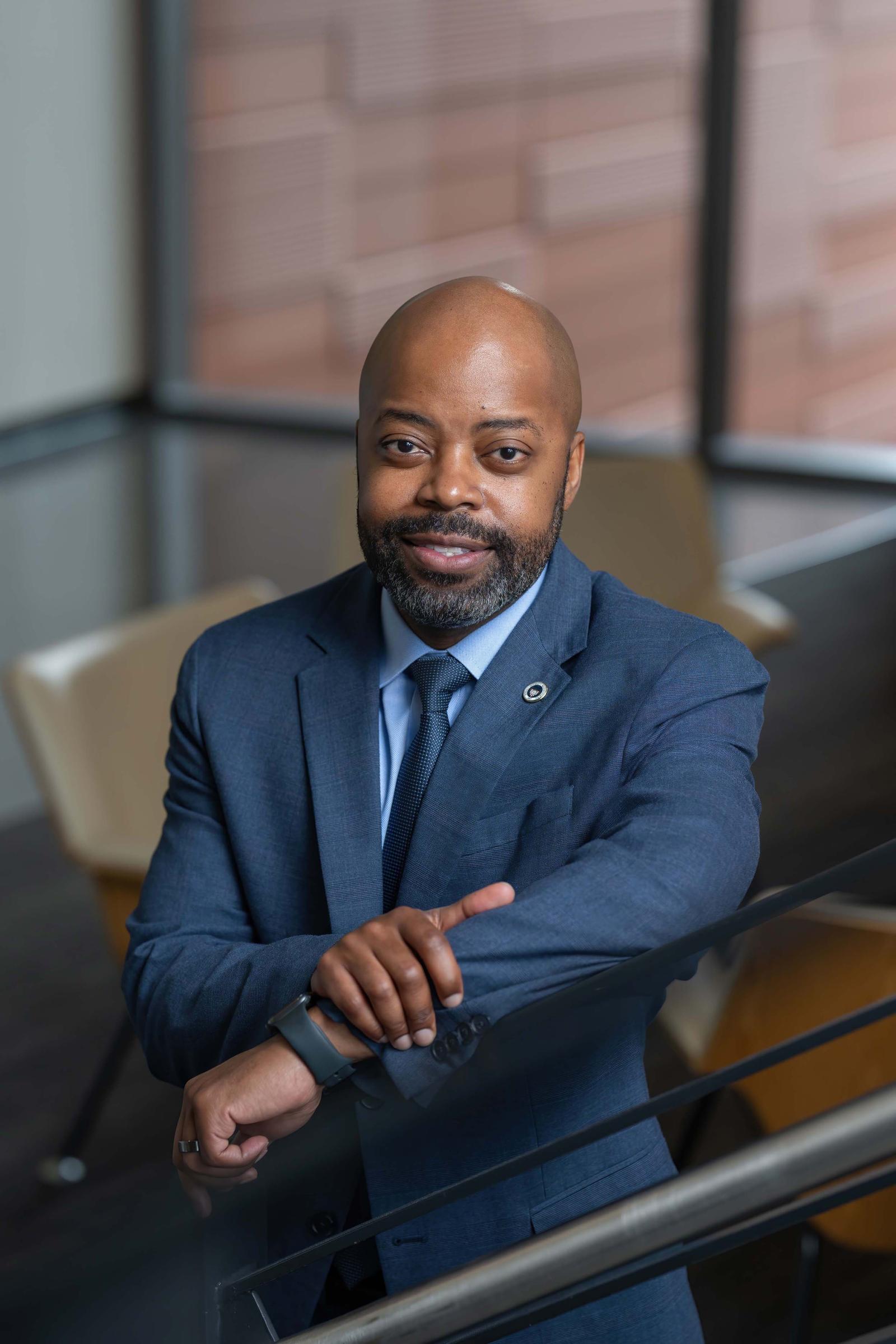 Headshot of VP of Research Marchon Jackson