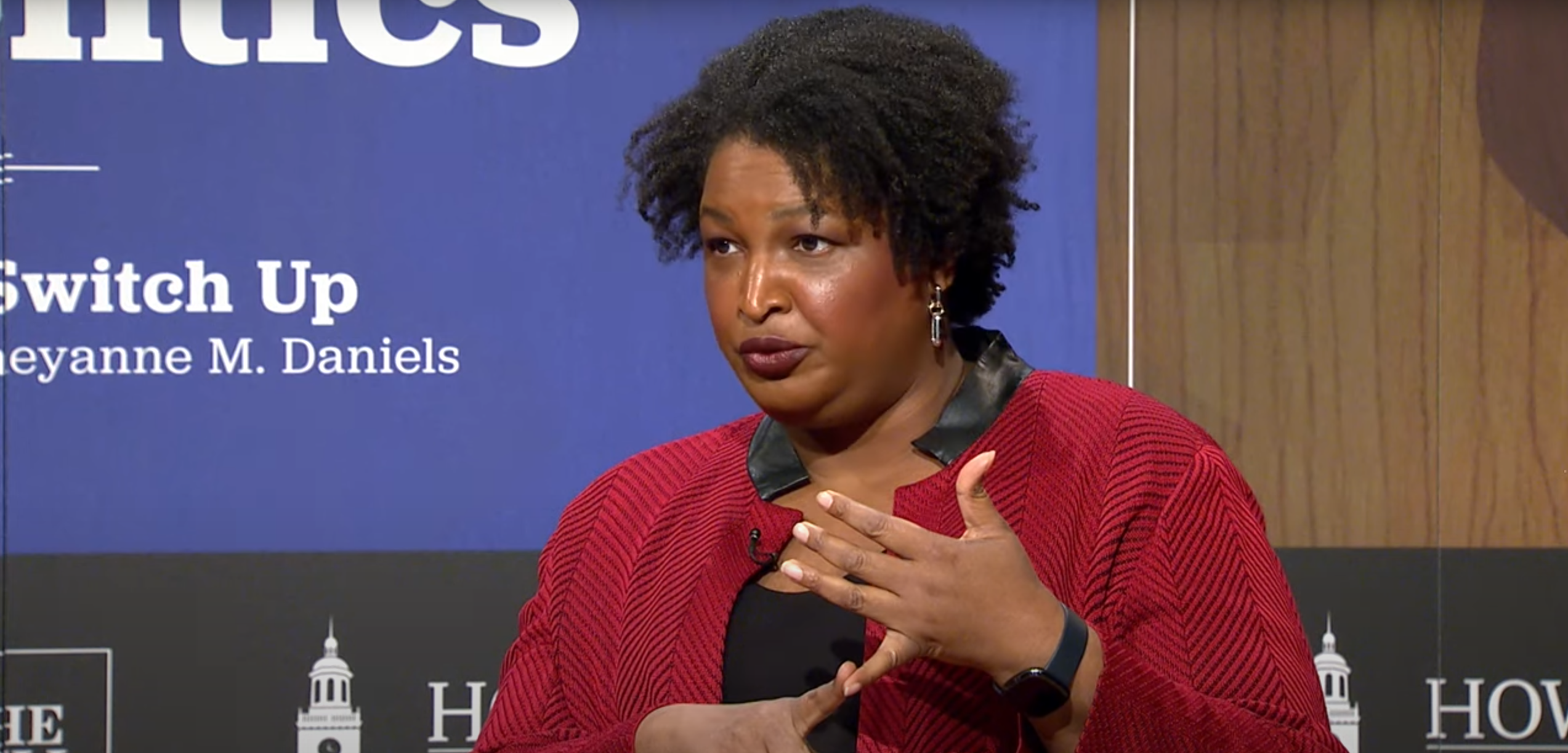 Stacey Abrams during The Hill's Black Women in Politics Event