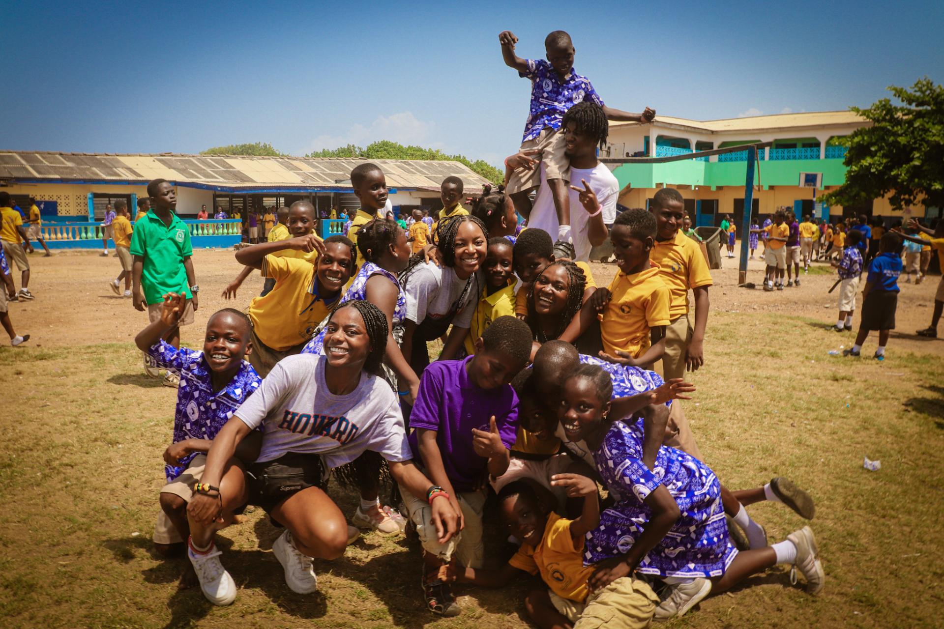 Alternative Spring Break with kids in Ghana