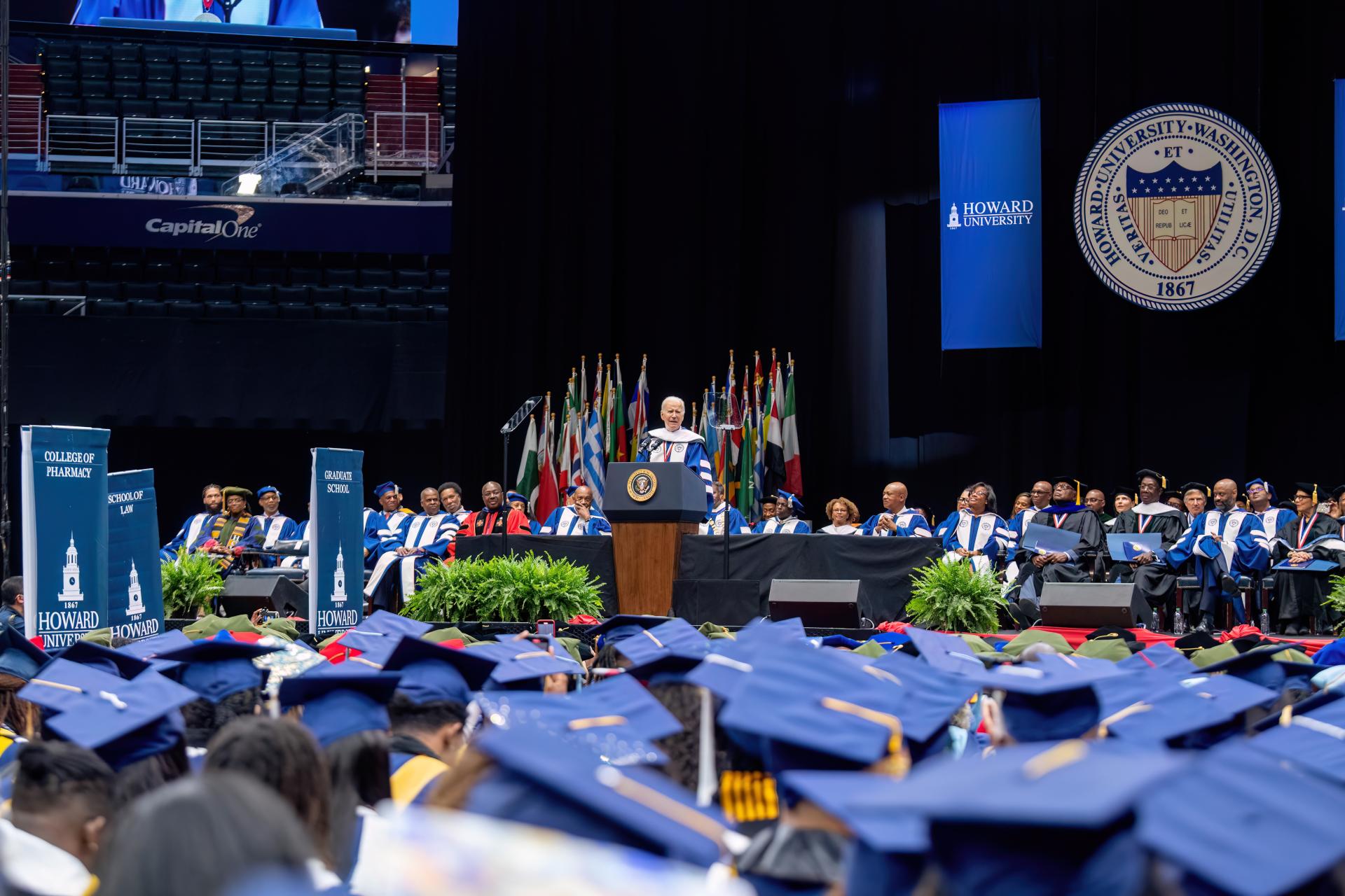 Biden speaks at Howard commencement