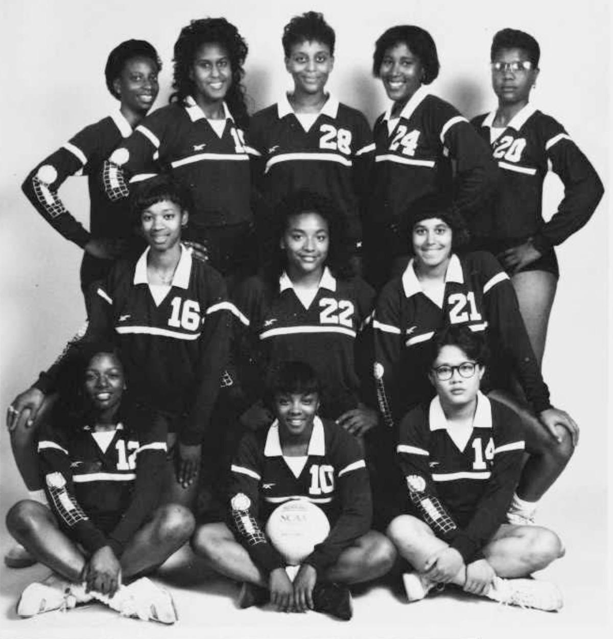 Women's Volleyball team photo