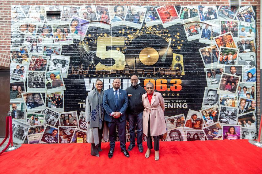 96.3 WHUR receives mural in honor of 50th anniversary