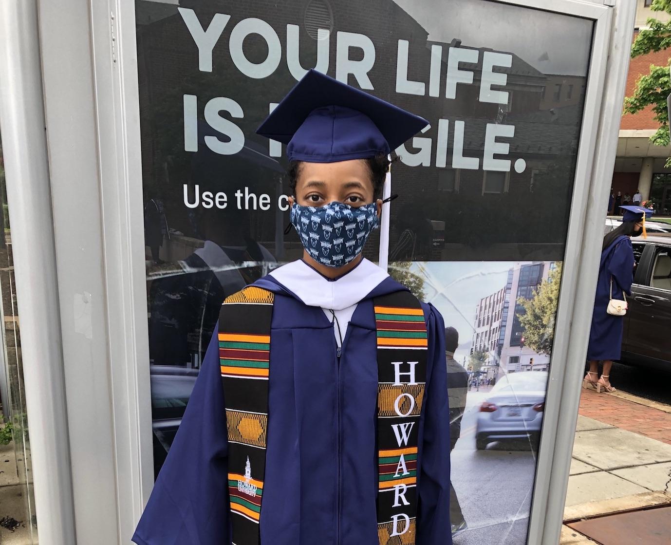Senior Sarah Thorne shares what it's like to graduate during a pandemic