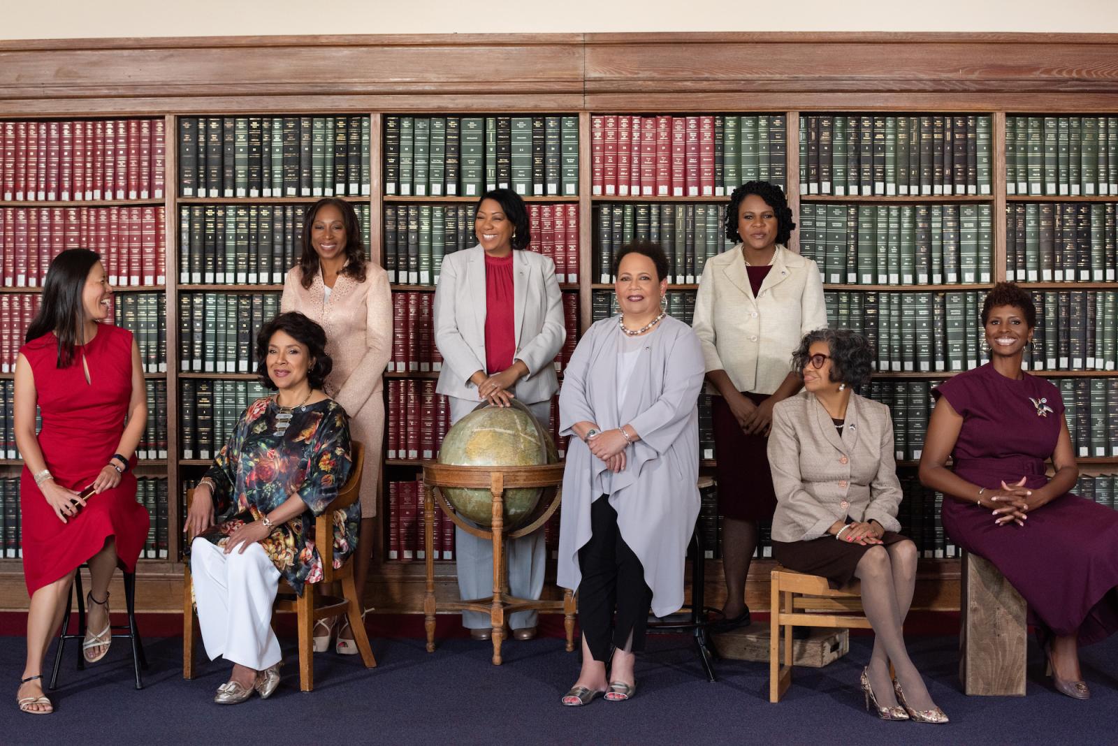 Howard's women deans with editor in chief