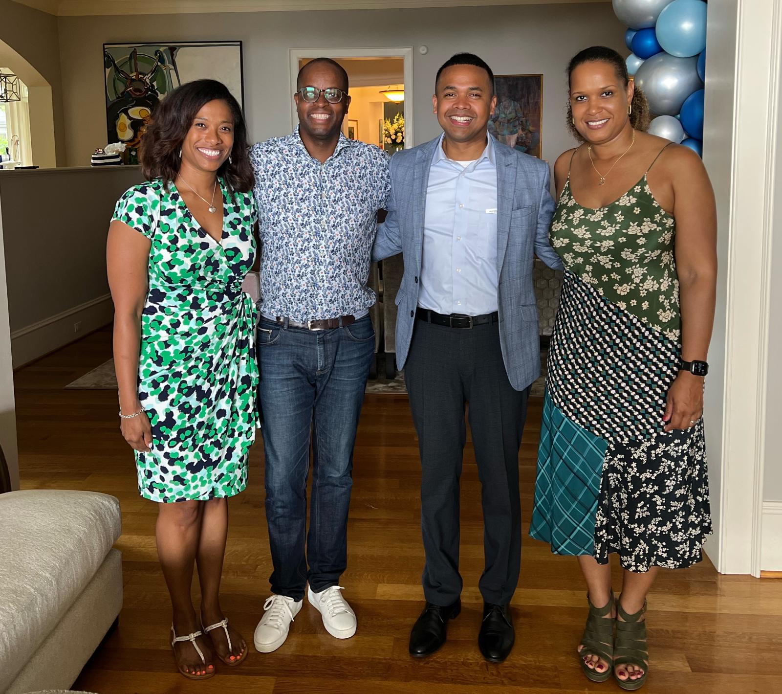 Allison Bryant, Dr. Frederick, Paul Monteiro, Simone Frederick