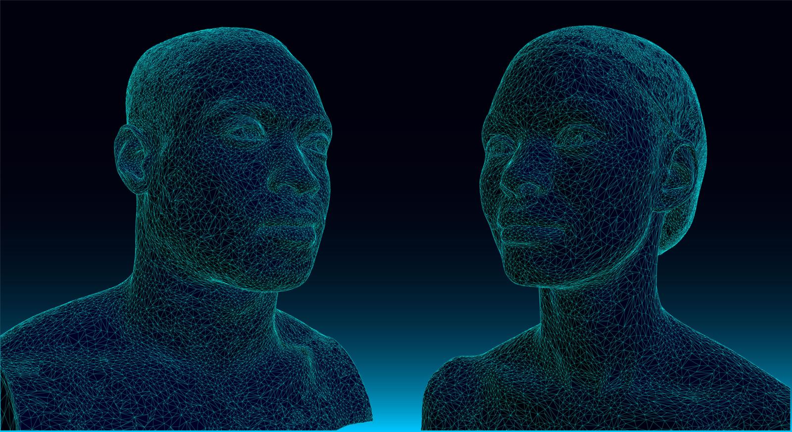 facial recognition art
