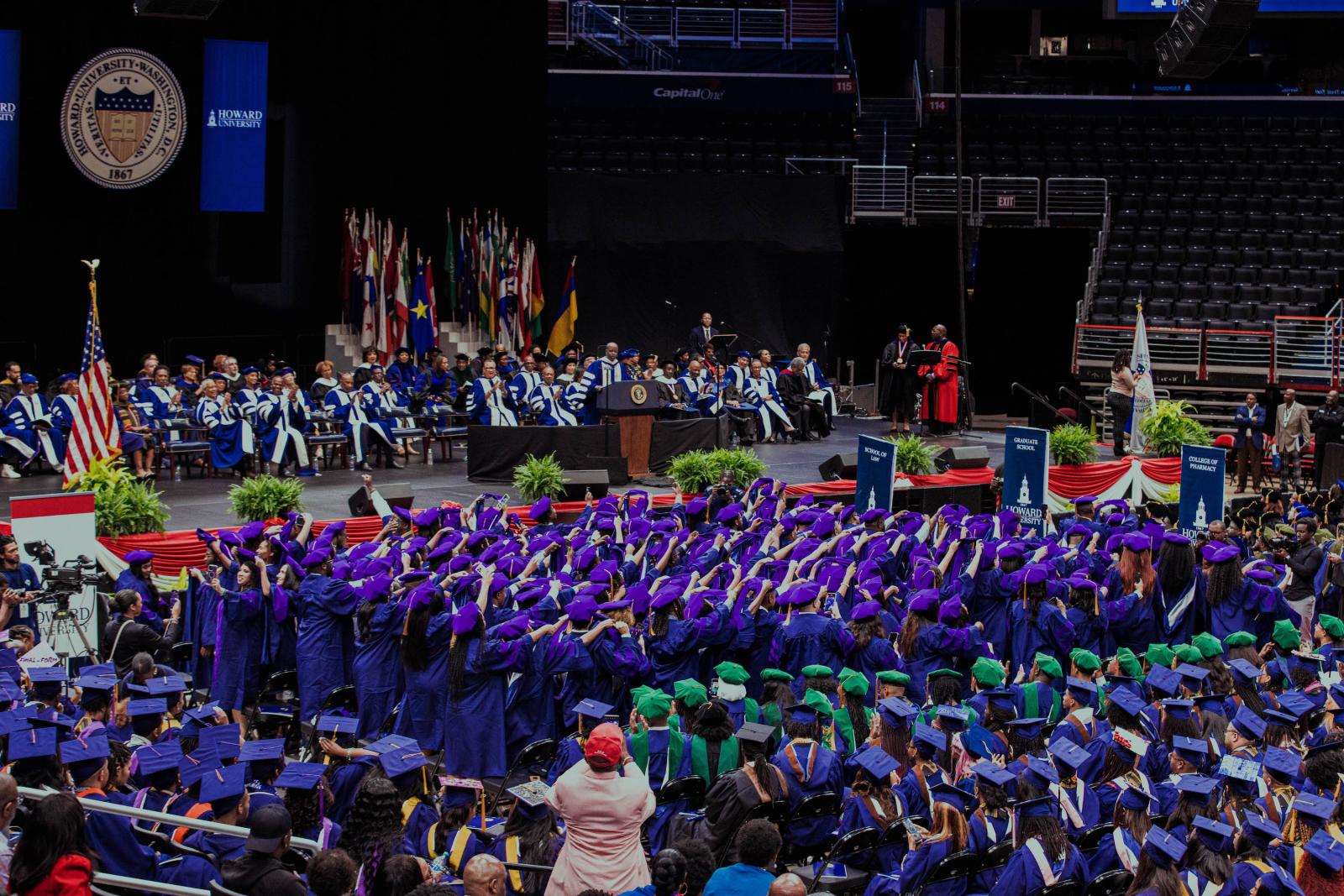 law school hooding at commencement