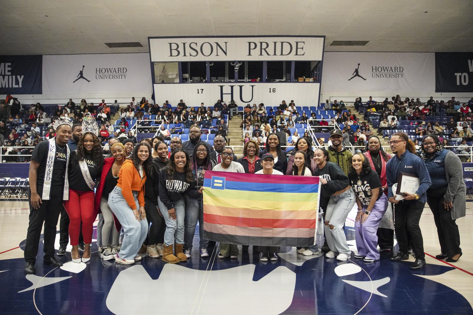 pride night at Howard