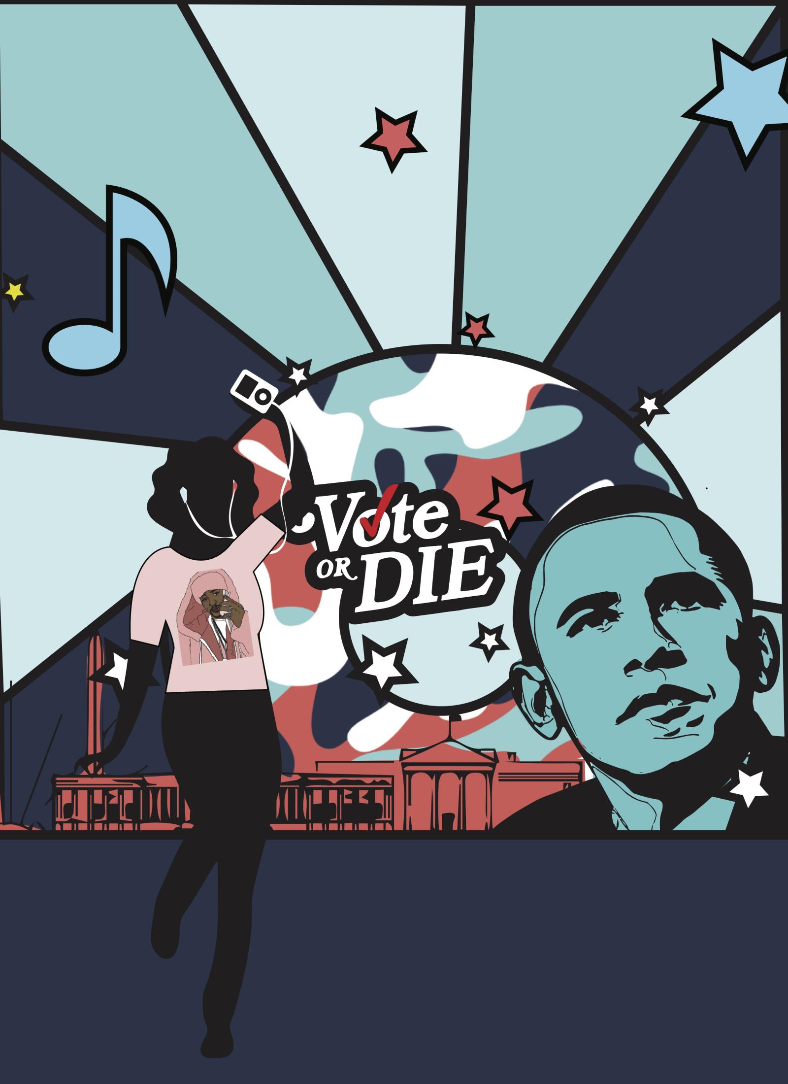 Vote or Die art