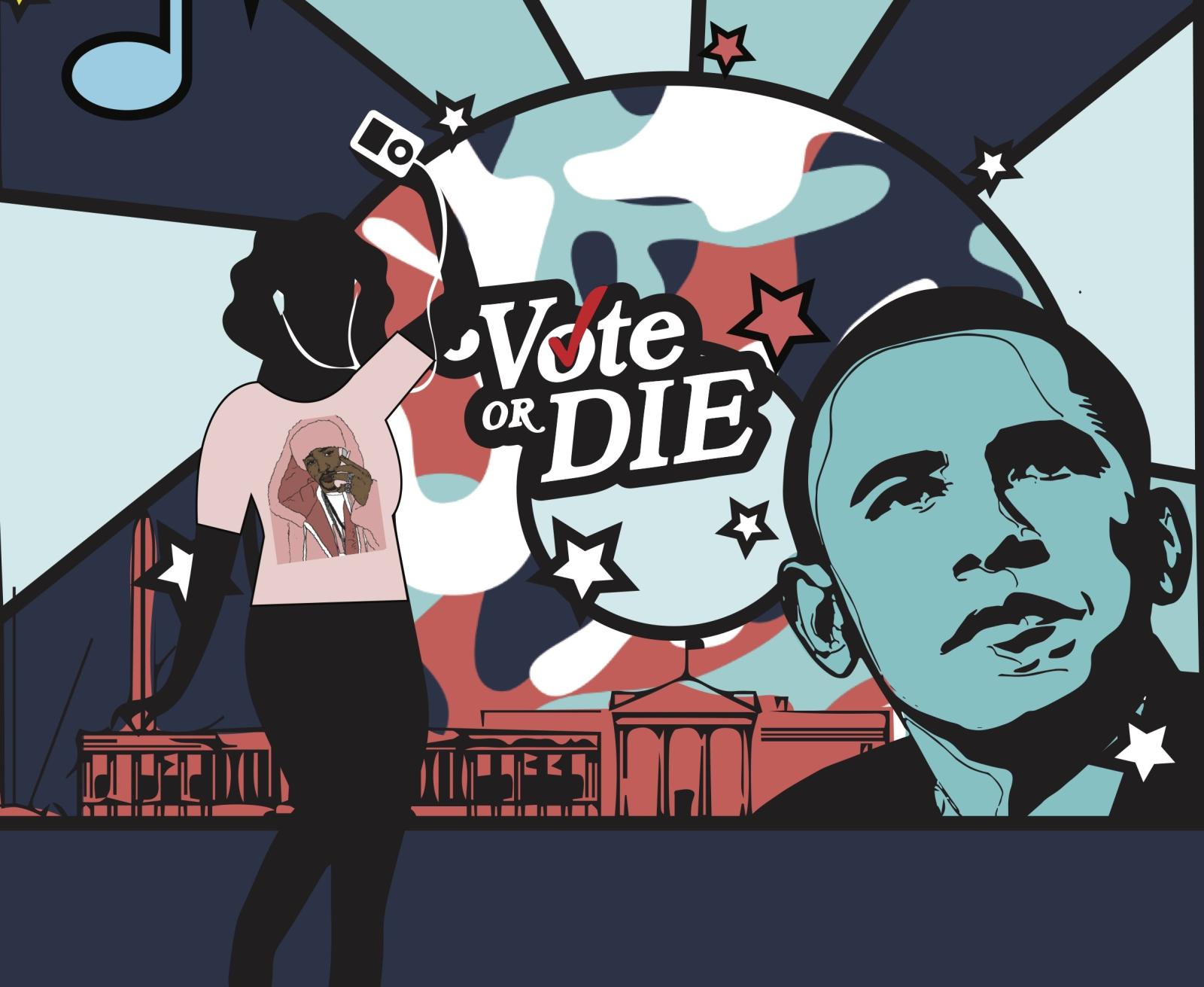 Vote or Die art