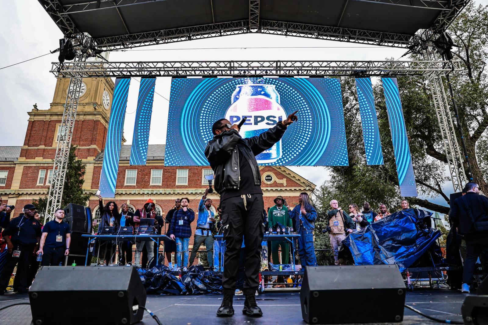 Diddy at Howard Yardfest