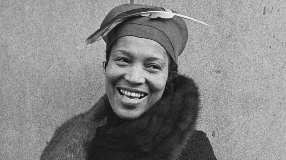 A portrait of Zora Neale Hurston