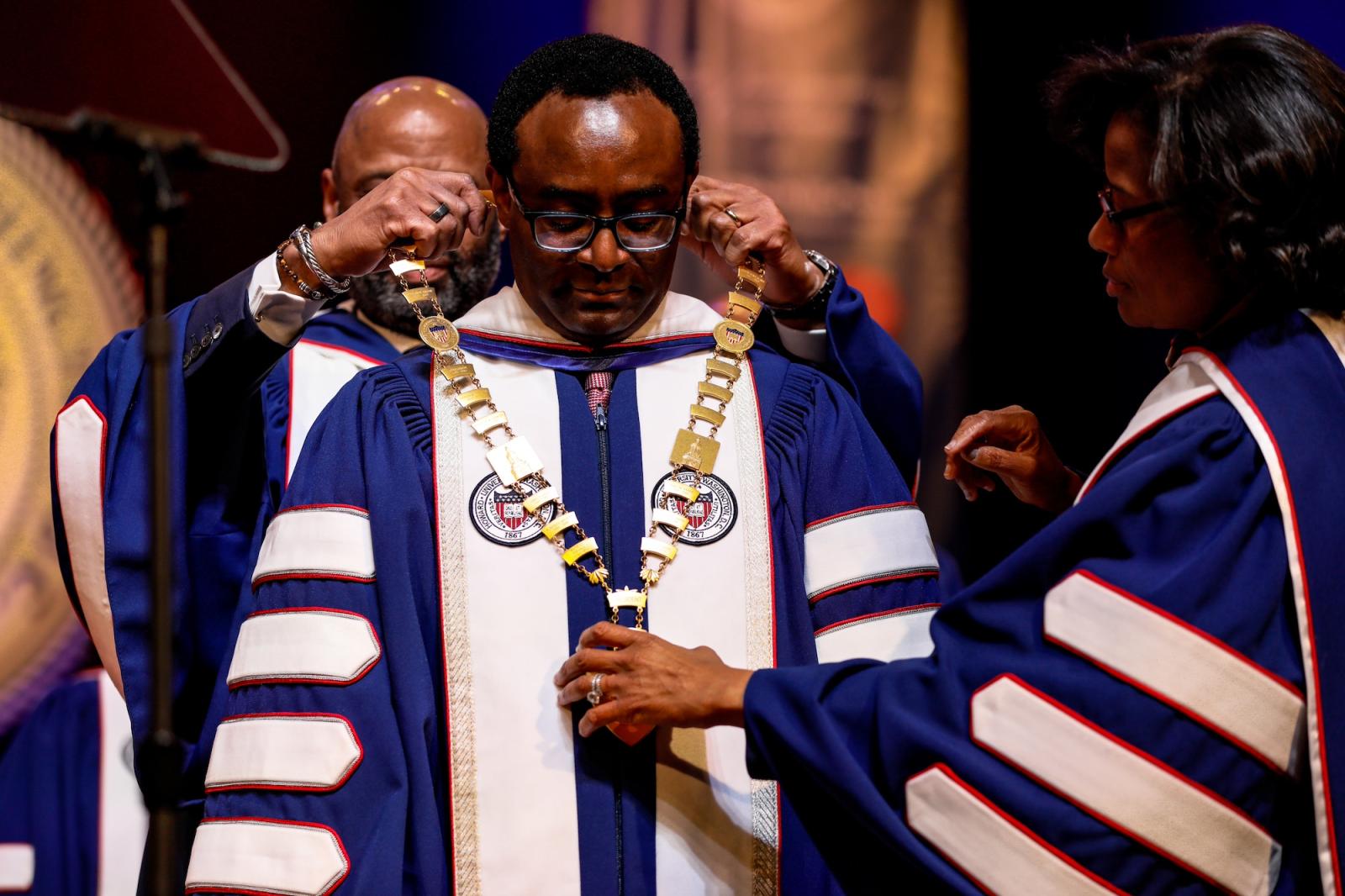 Howard University Inaugurates Ben Vinson III As 18th President | Howard ...