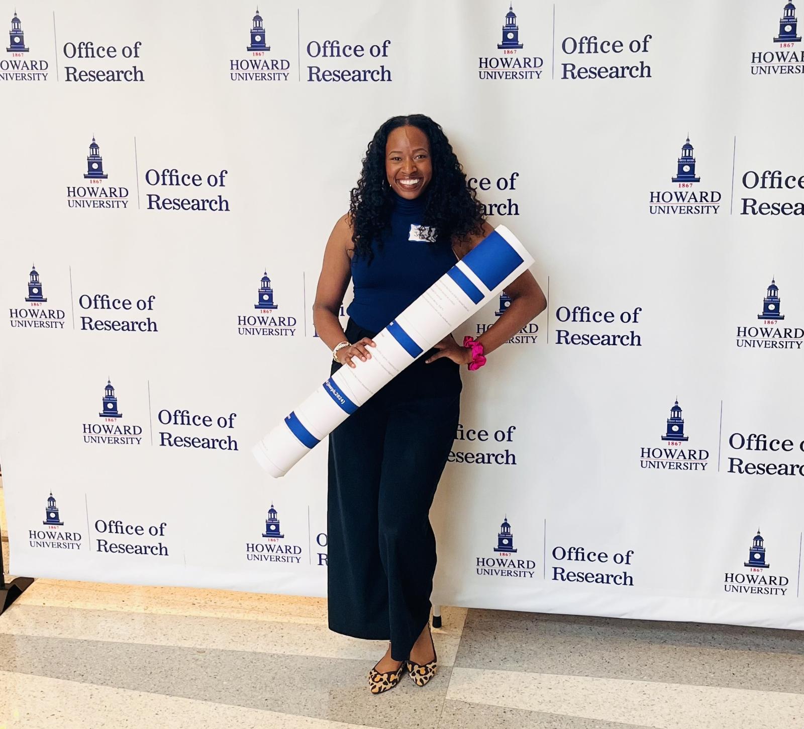 Jamela Joseph, Ph.D. student at Howard University whose work showcases the lack of resources and mental wellbeing for Black women teachers.