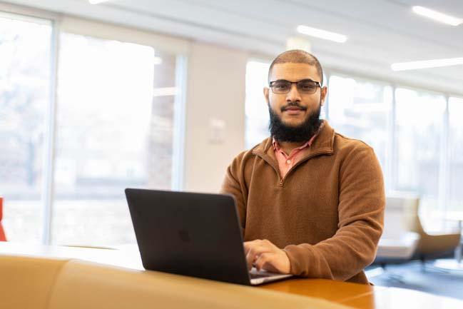 Howard University student Amir Ince.