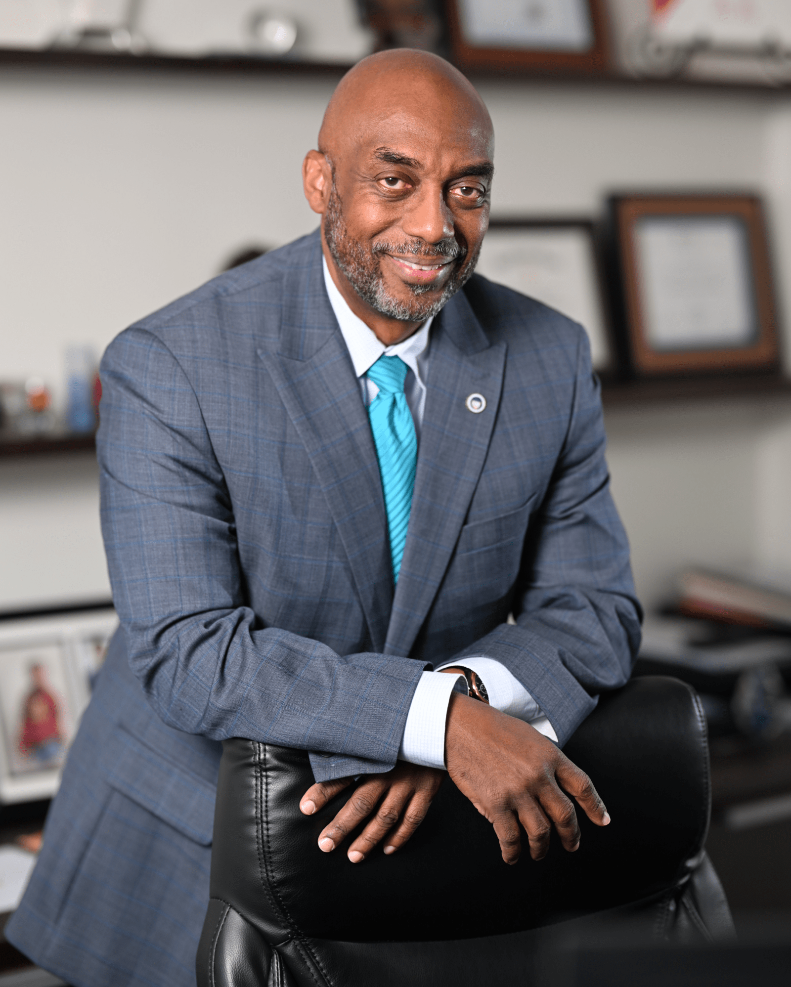 Anthony D. Wilbon, Ph.D., (M.B.A. ’90) dean of Howard University School of Business.  