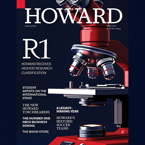 Howard Magazine cover winter 25