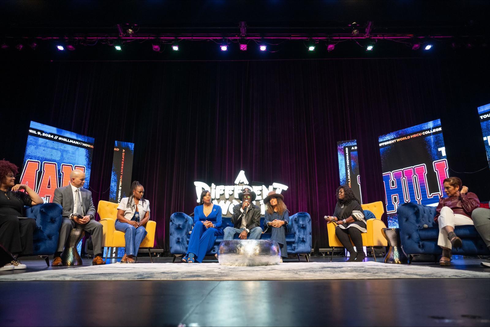 A Different World Cast Visits Howard