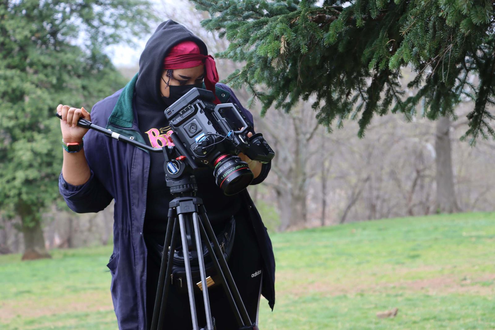 Student Film - on set 
