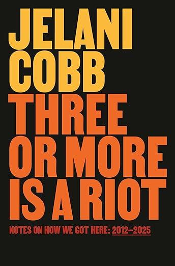three or more is a riot book cover