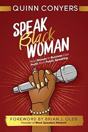 speak black woman book cover