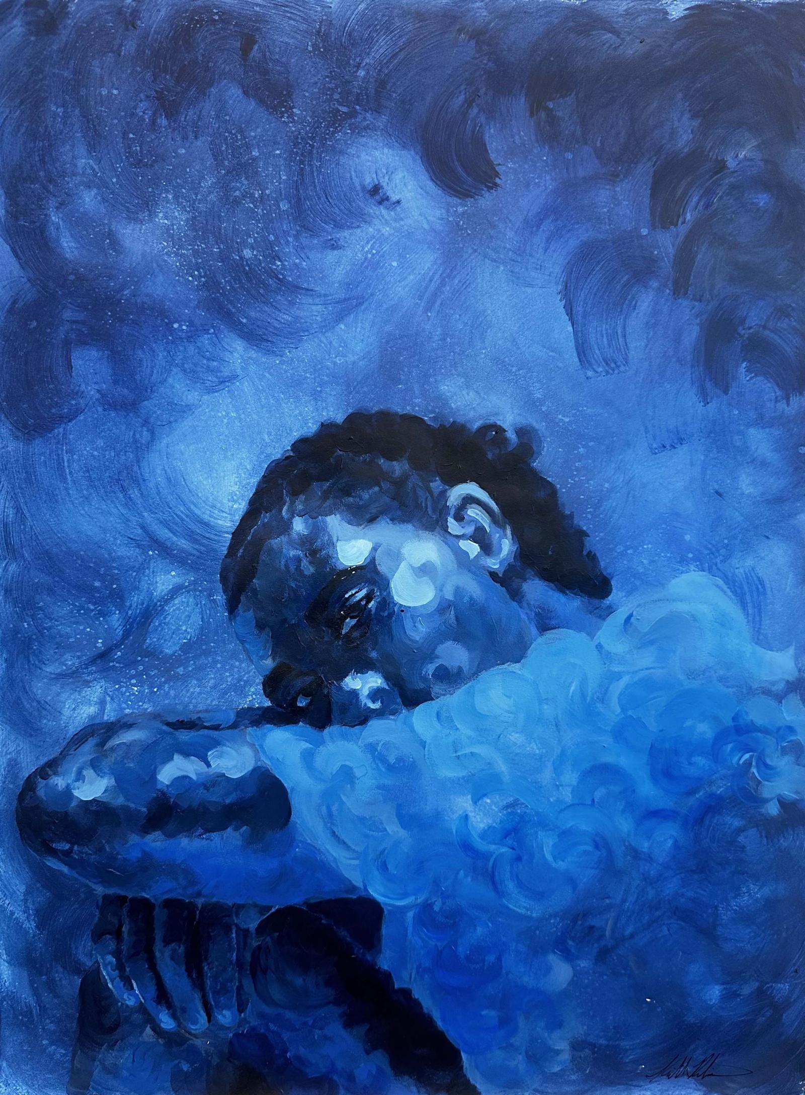 BLUE IN THE MOONLIGHT BY KEITH ROBINSON