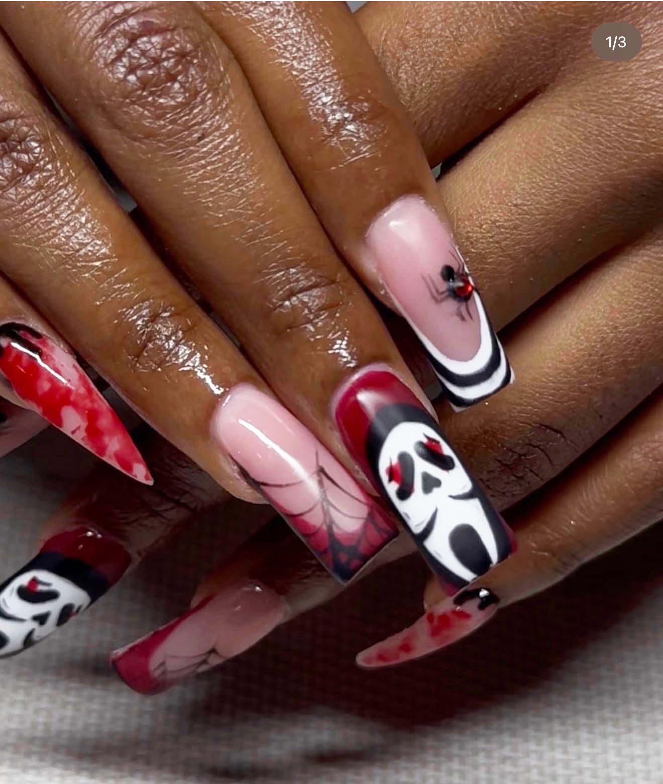 Jordan Gurley nail designs