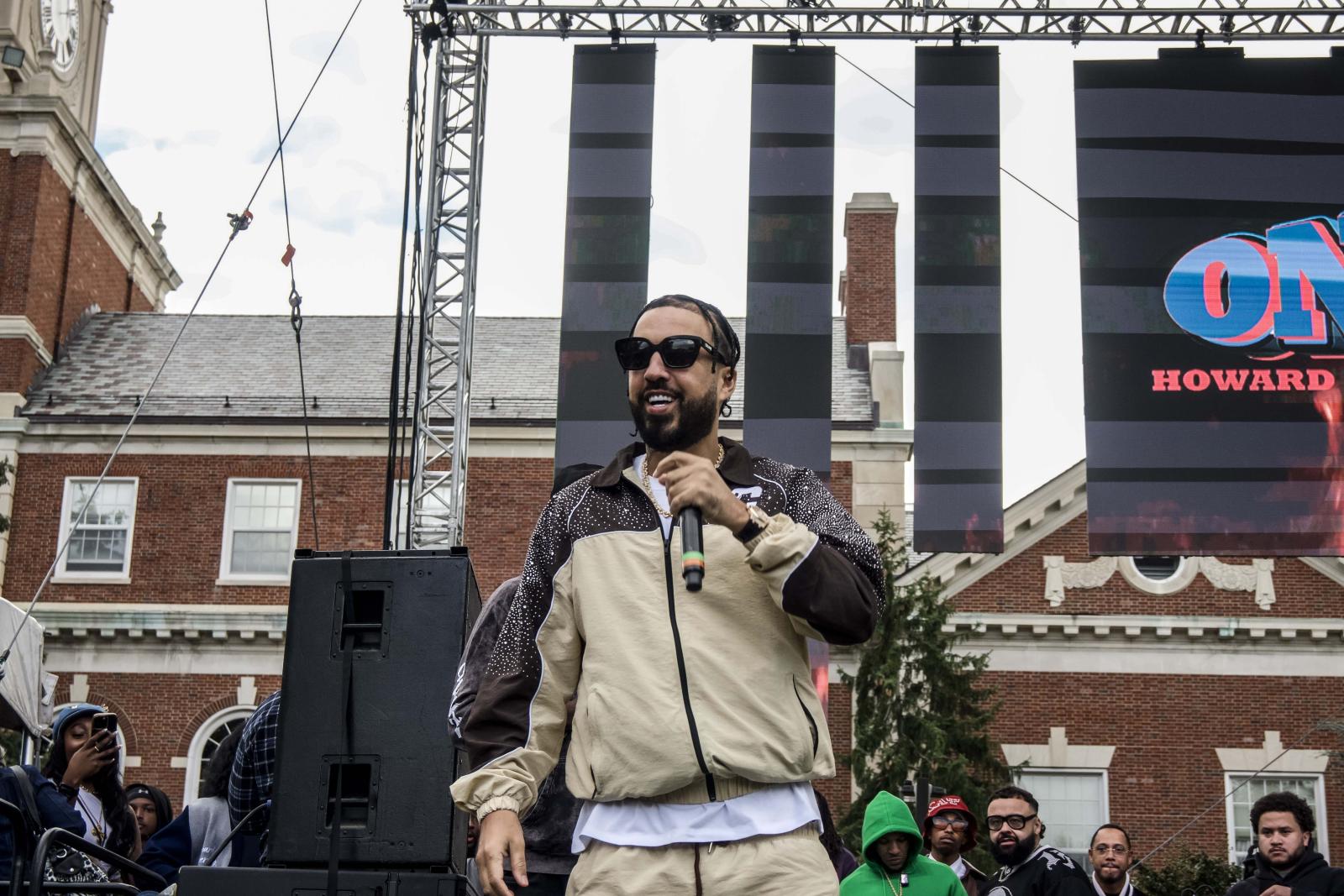 FRENCH MONTANA AT HOWARD HOMECOMING PHOTO