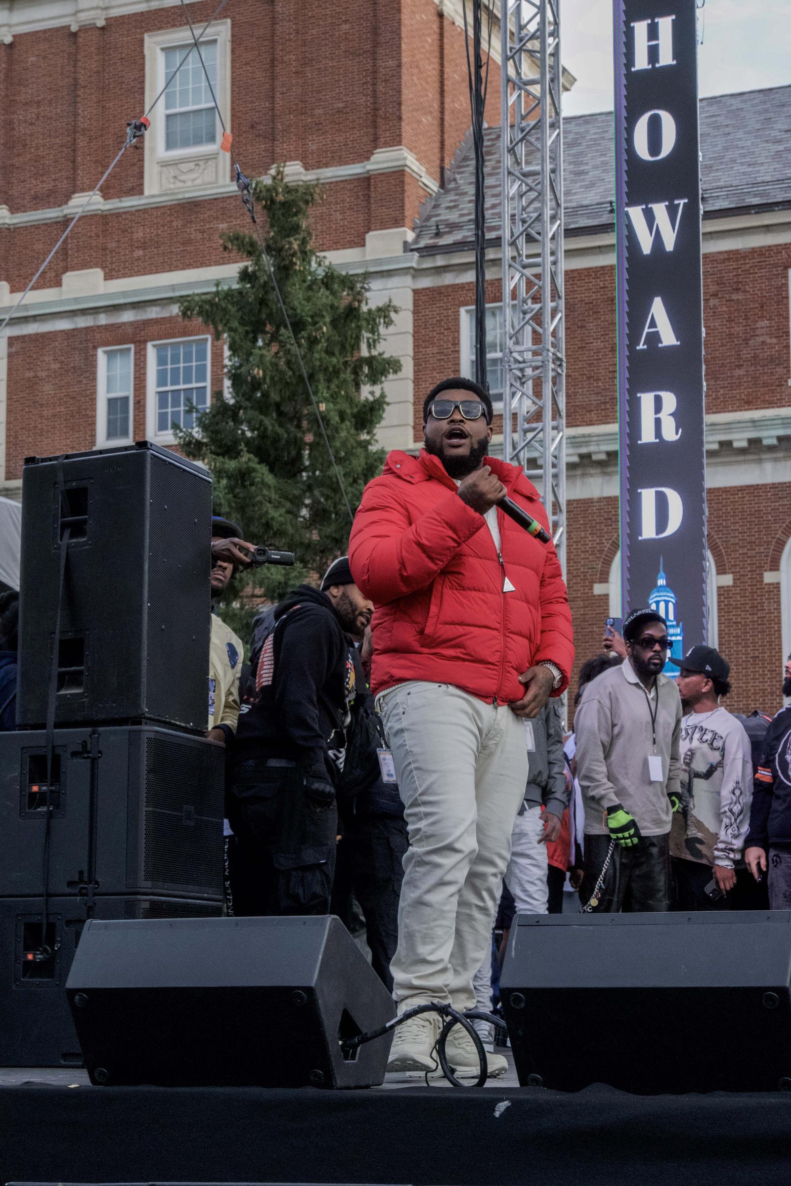 bossman blow AT HOWARD HOMECOMING PHOTO